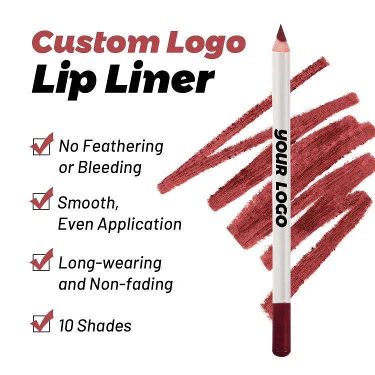 Fast Shipping Wholesale Best Quality Prices Cosmetics Waterproof Lip Liner Pencil