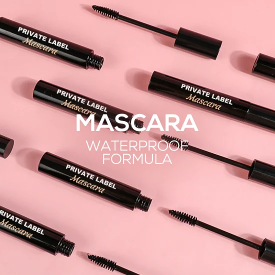 Mascara de maquillage imperméable à séchage rapide, vente en gros, marque privée, nouvel arrivage